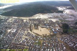 2006 inundacion en concepción, desborde del Río Andalien