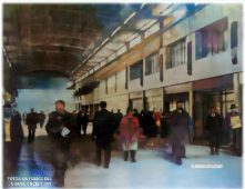 3 Galería Alessandri, década de los 60. Fotografía compartida y colorizada por Patricio Arnaldo Valenzuela Mella.